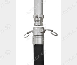 Pipe with AVKI 50 SS, hose assembly with AVKX 50 SS