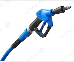 ZVA LV for AdBlue® with SSB 16 LV SL 16 for AdBlue® hose assembly (blue)